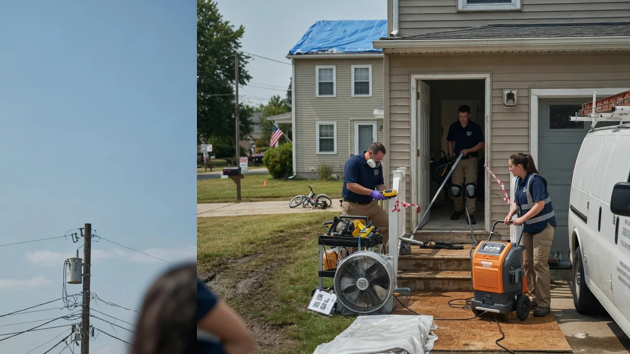 Water Damage Repair in Porcupine, SD near me